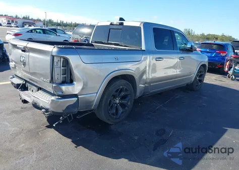 2021 Ram 1500 Limited Longhorn 4X4 5'7 Box from USA, damaged, VIN 1C6SRFKT3MN565593